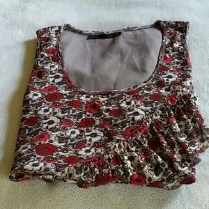 Maurices Ruffle Front Top Medium